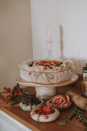 XMAS Cake Ring Platter