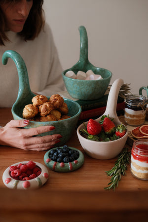 Candy Cane bowls set