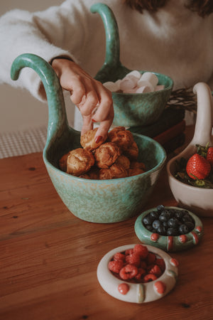 Candy Cane bowls set