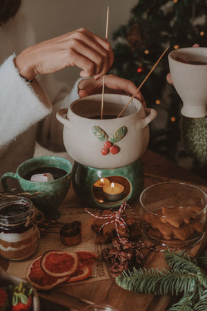 XMAS EDITION FONDUE POT