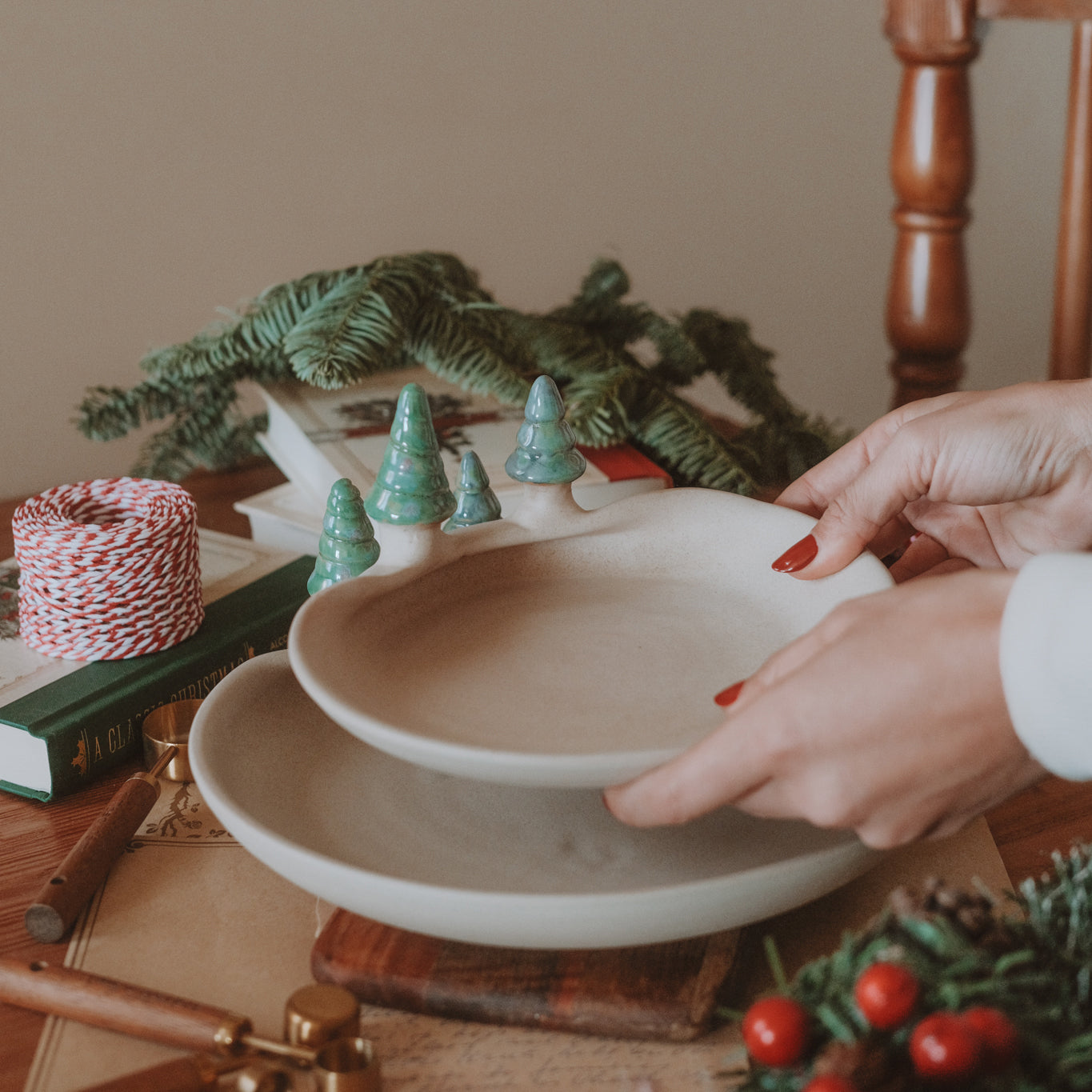 XMAS Tree Dish Set