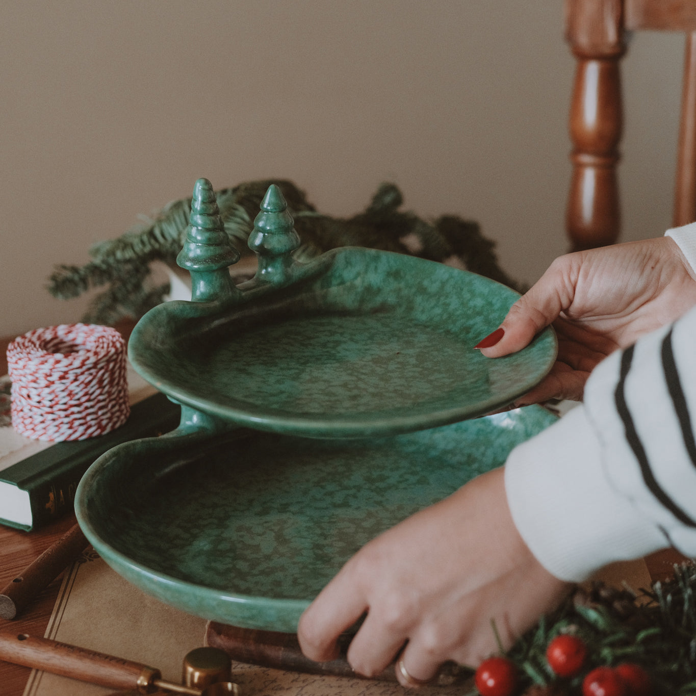 XMAS Tree Dish Set