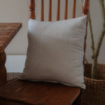 Plain grey cushion