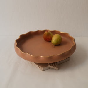 Lotus serving plate