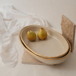 Oval serving set