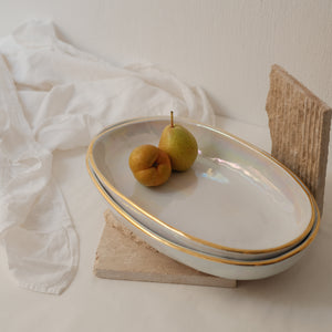 Oval serving set