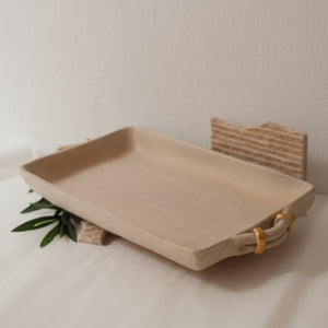 Wide serving tray